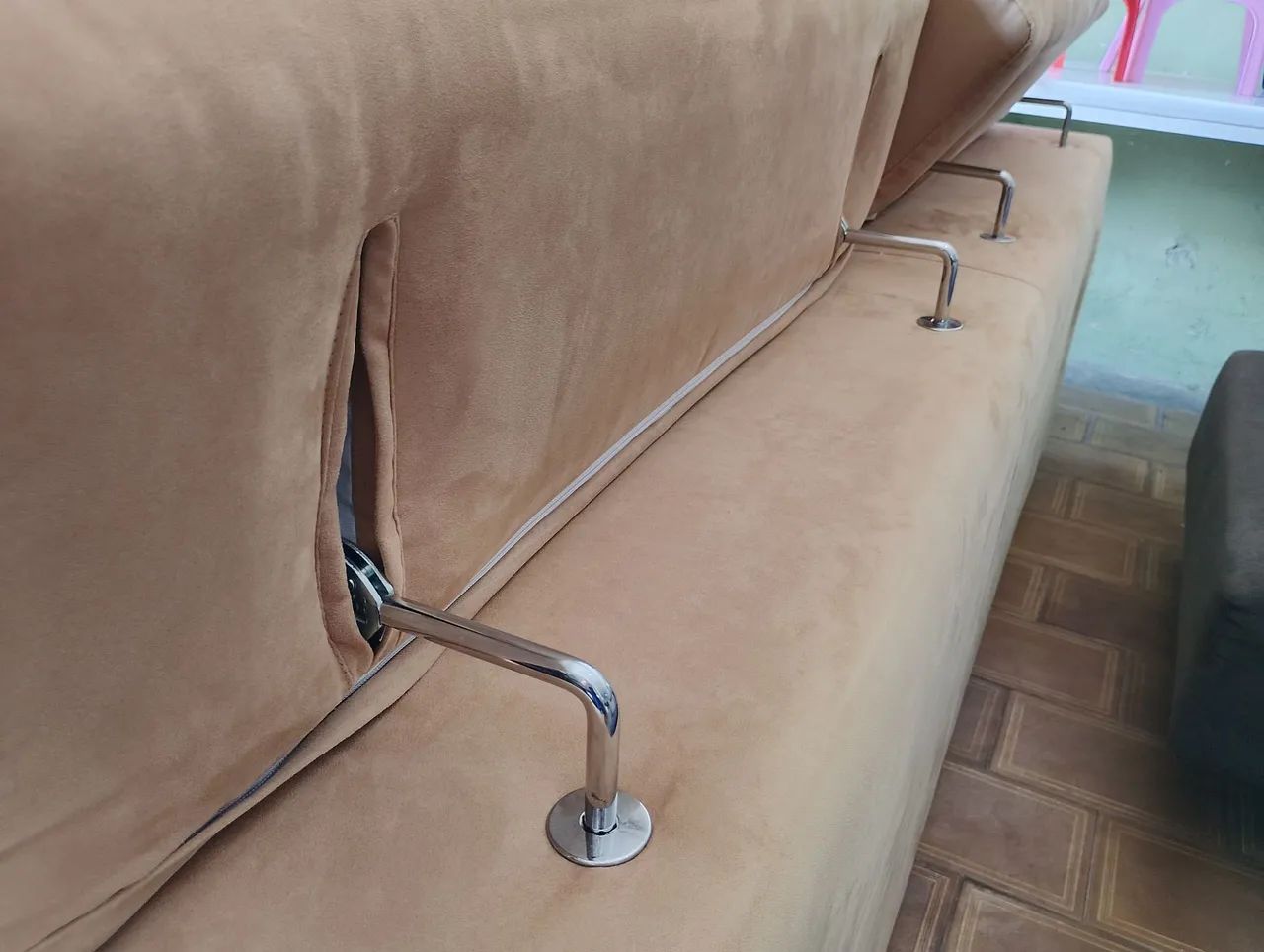 Sofá retrátil e reclinável confortável gigante  - Foto 3
