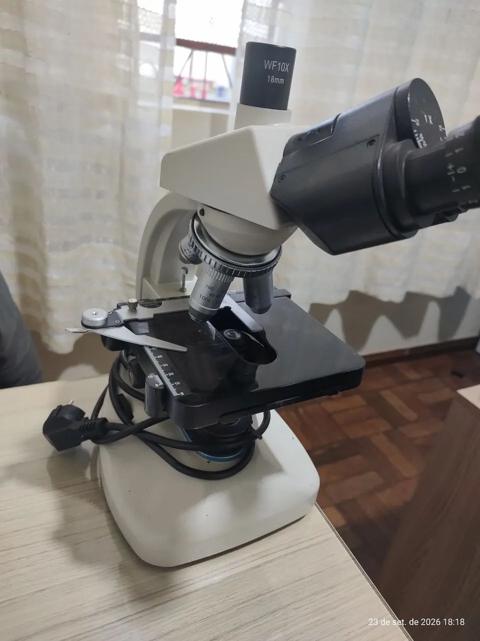 MICROSCÓPIO BINOCULAR - USADO - Foto 4