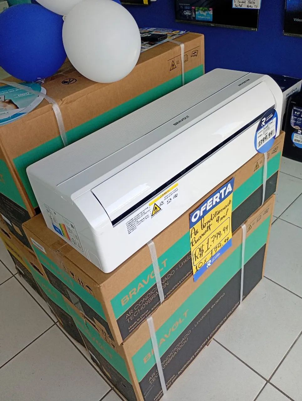 Central de ar 9 mil BTUs Inverter - Foto 3