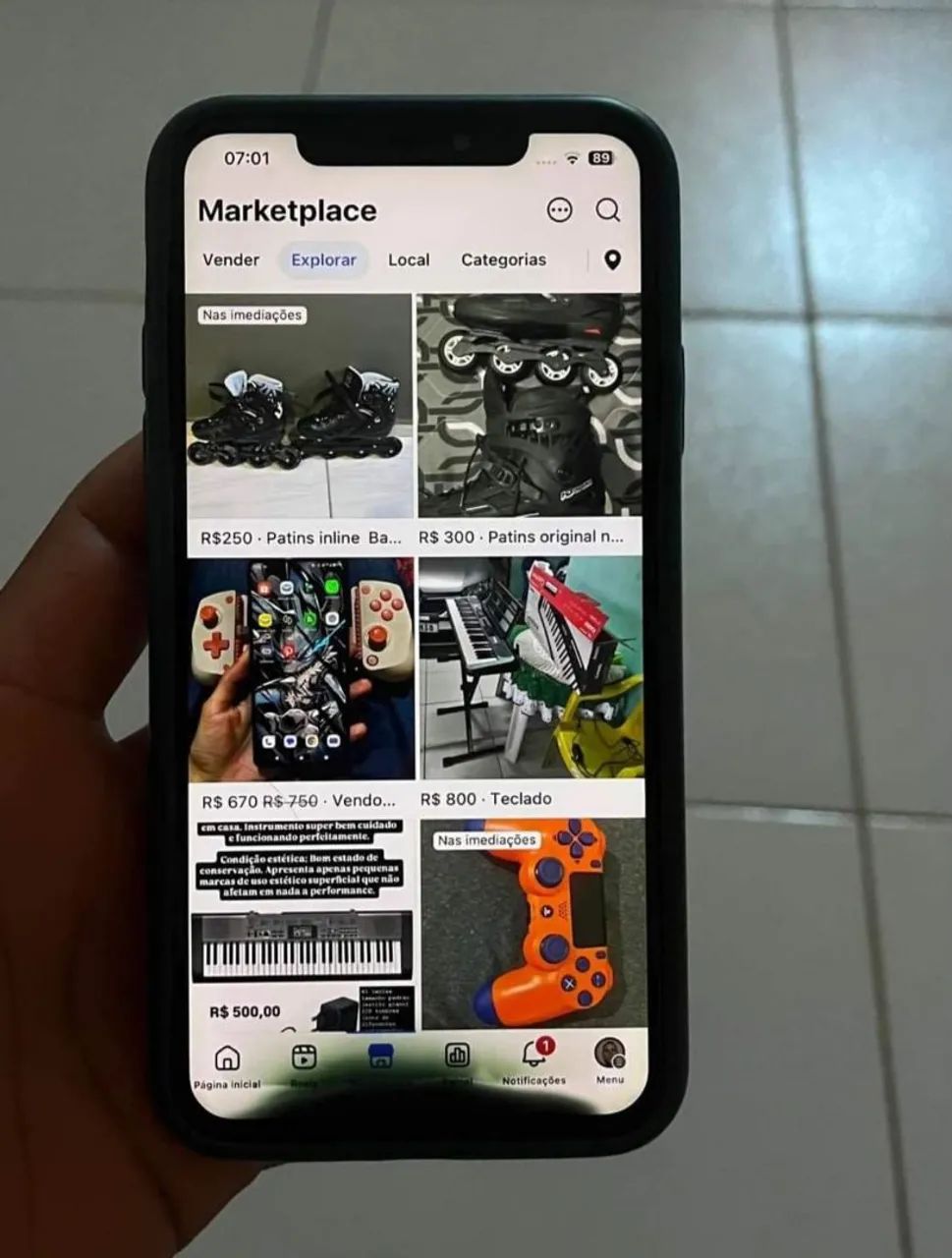 IPHONE 11PRO MAX funcionando tudo  64 GB câmeras,  face ID, icloud.  - Foto 2