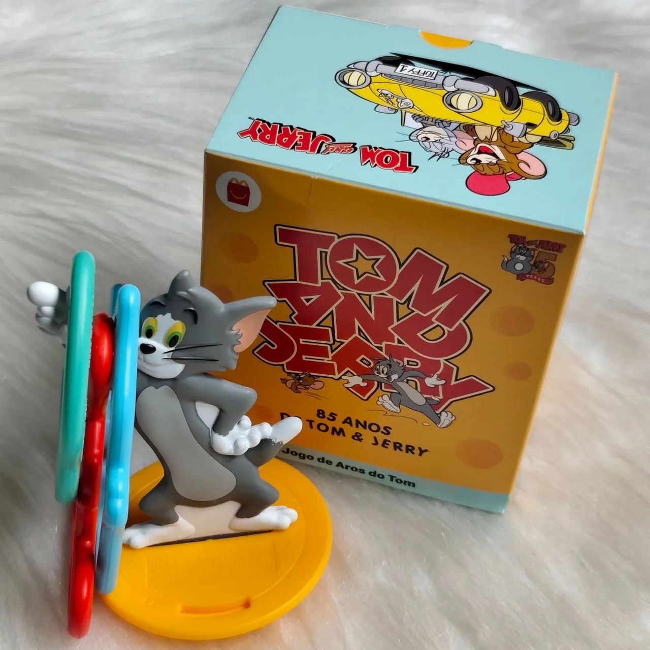 Brinquedo Tom e Jerry Jogo De Arcos Mc Donald's 