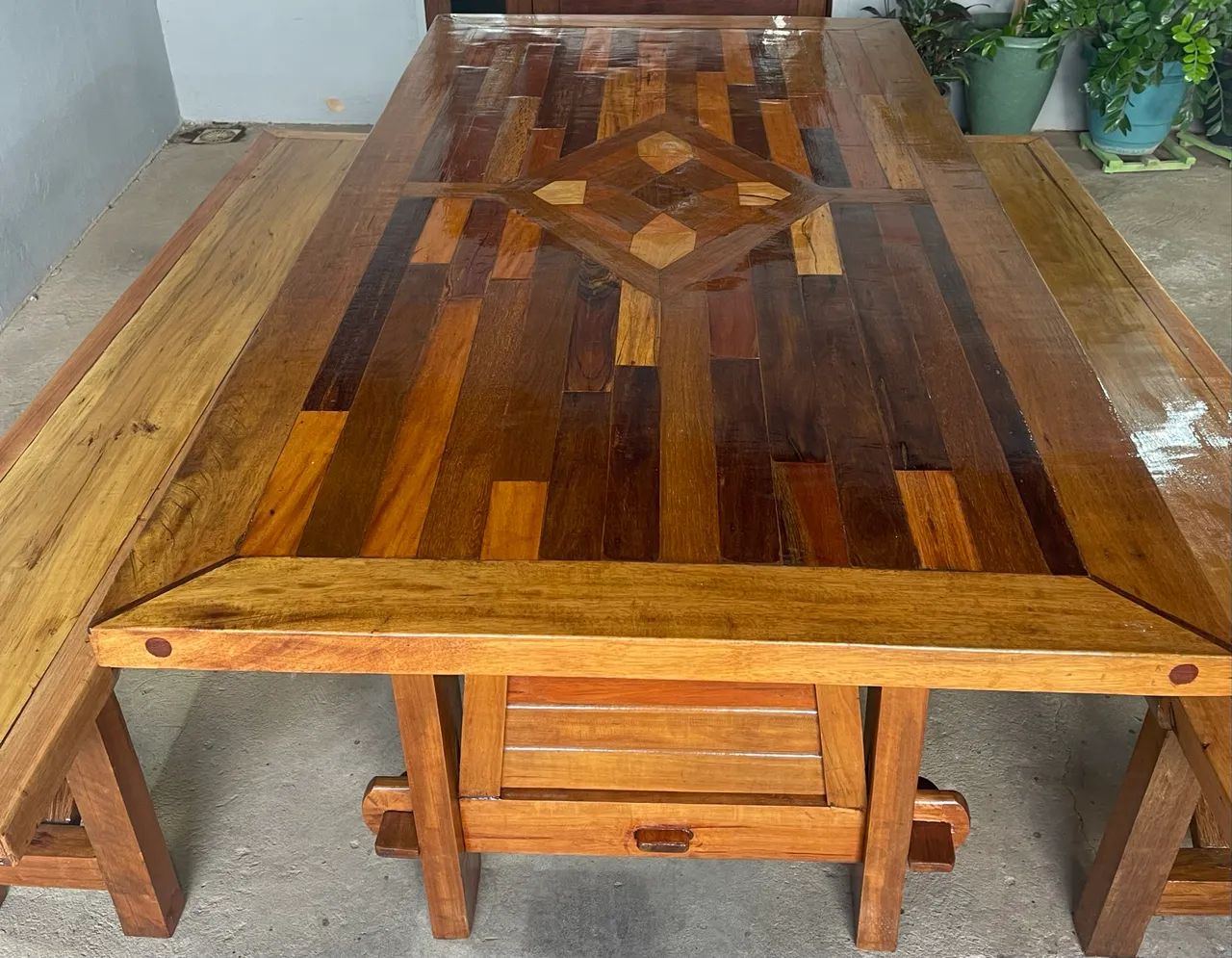 Mesa em madeira  - Foto 2