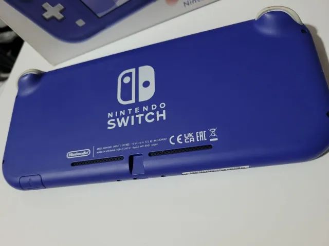 Nintendo Switch Lite d.e.s.t.r.a.v.a.d.o - Cor Azul + Cartão SD