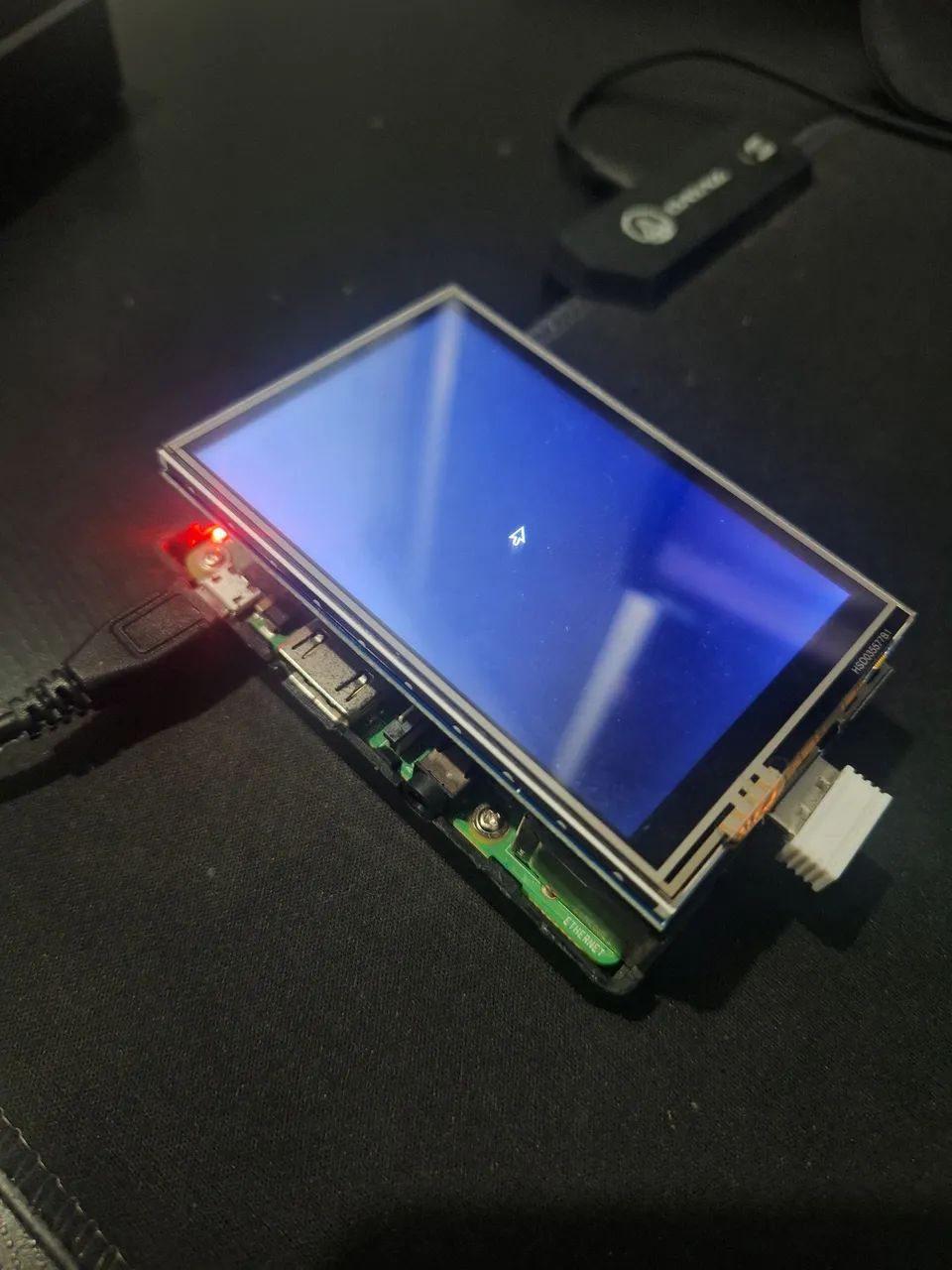 Tela raspberry pi 3.5