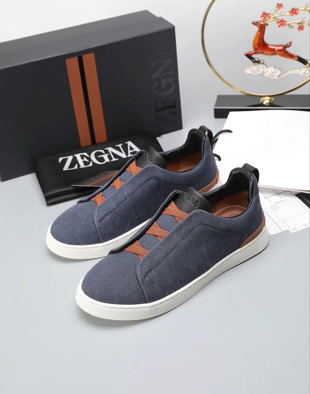 Tênis Zegna Triple Stitch - Foto 3