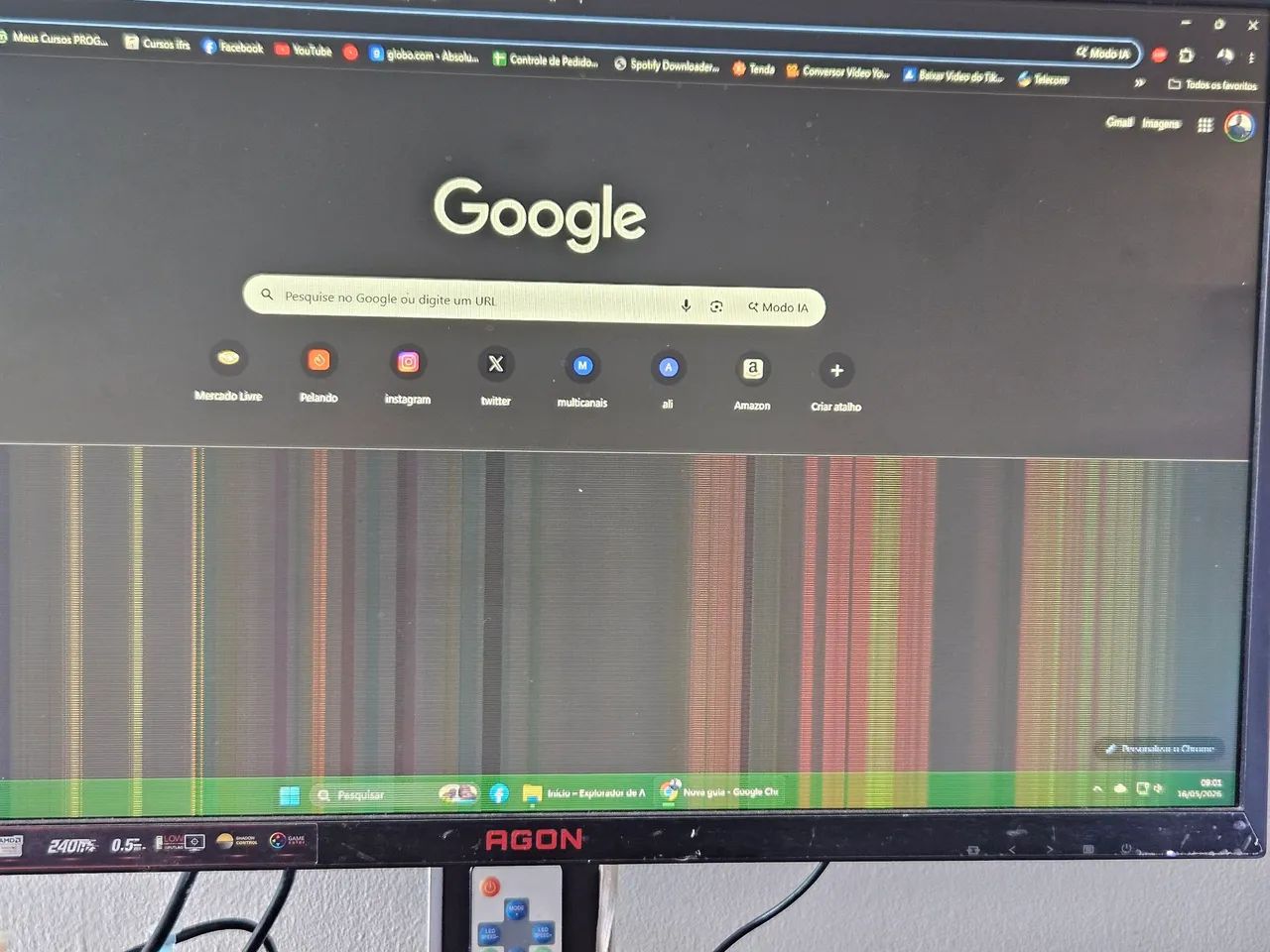 Monitor gamer para consertar - Foto 4