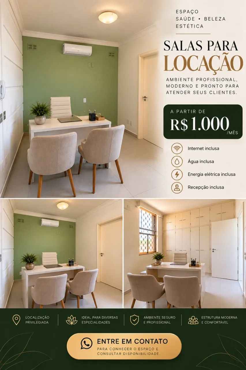 Locação de sala comercial 