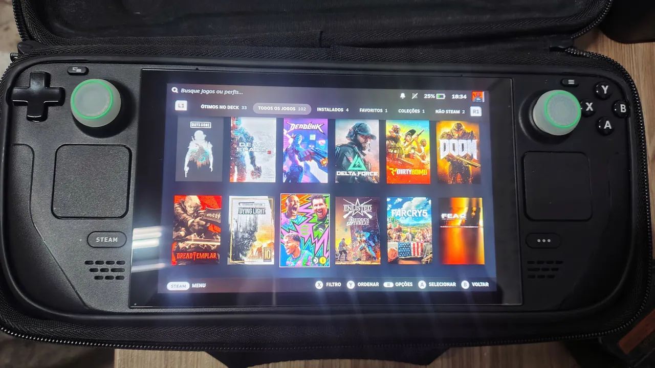 Steam deck LCD 64gb zerado somente venda não abaixo mais