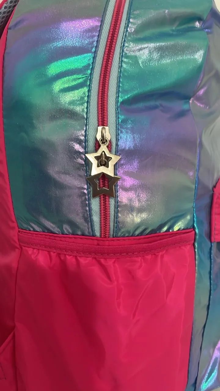 mochila azul neon nova - Foto 3