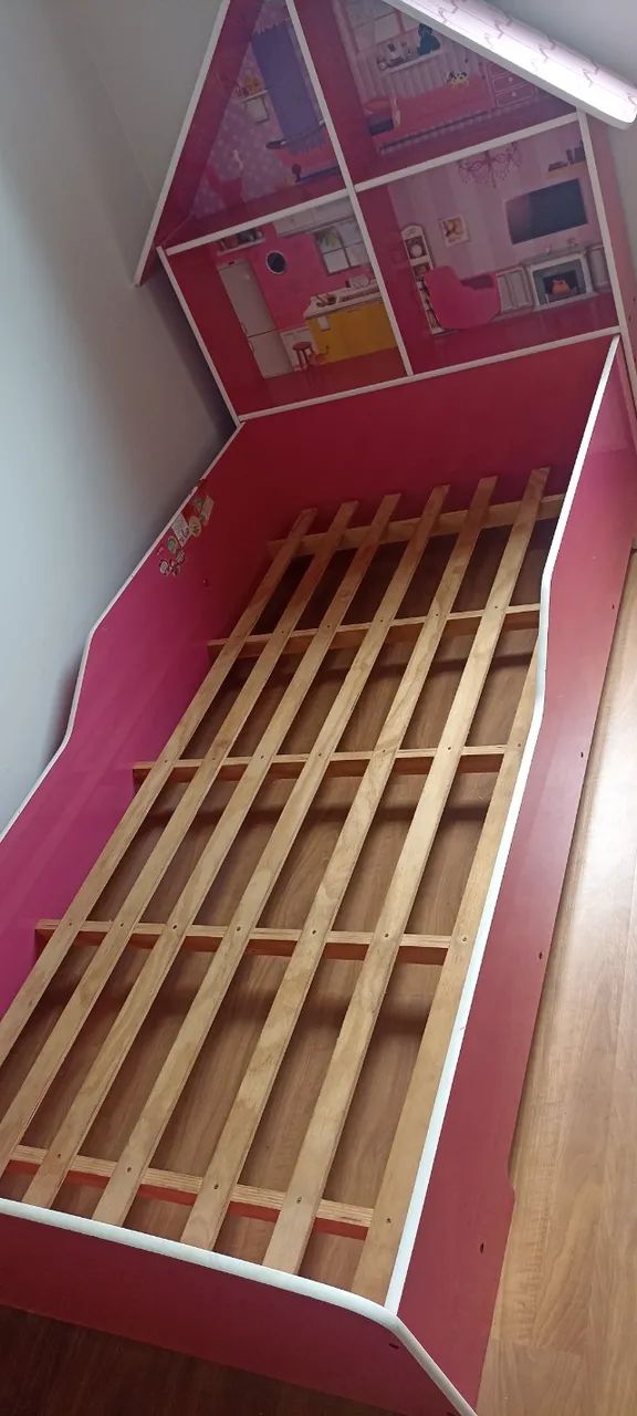 Cama casinha princesa infantil feminina  - Foto 2