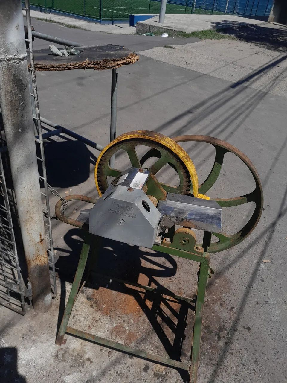 Moenda de cana sem motor