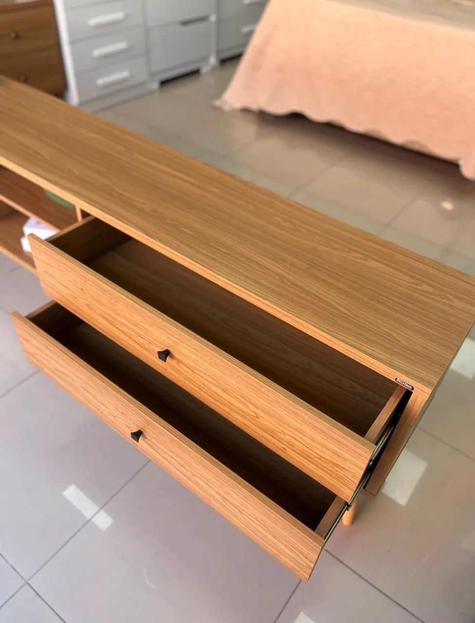 Bancada Dalla Costa 100% MDF - 2,20m | Entrega Imediata  - Foto 2