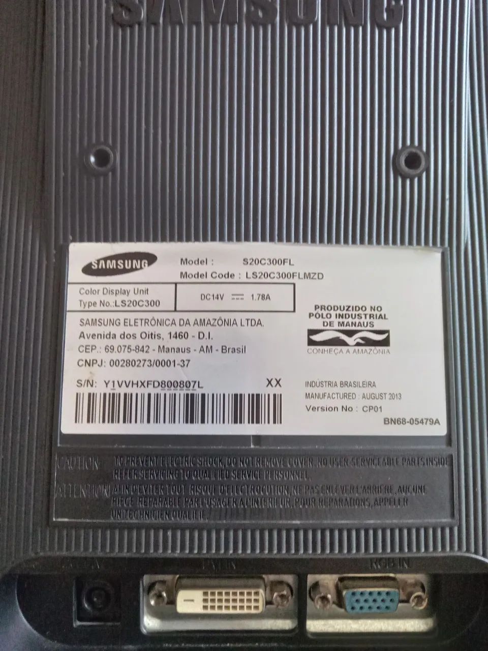 Monitor Samsung em bom estado de conservação  - Foto 3