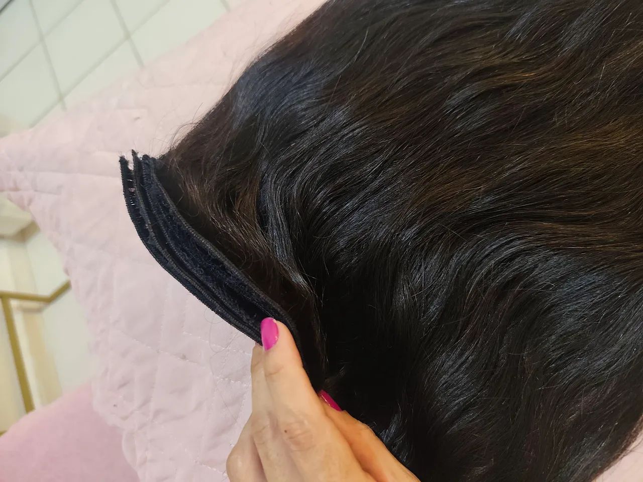 Vendo  mega hair 50 cm - Foto 2