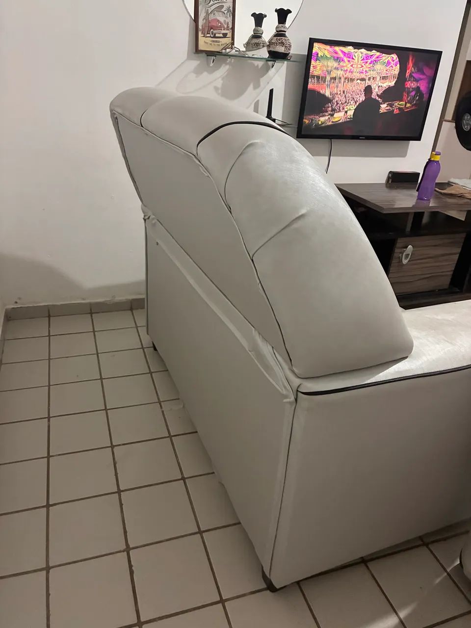 VENDO SOFÁ PEQUENO - Foto 4