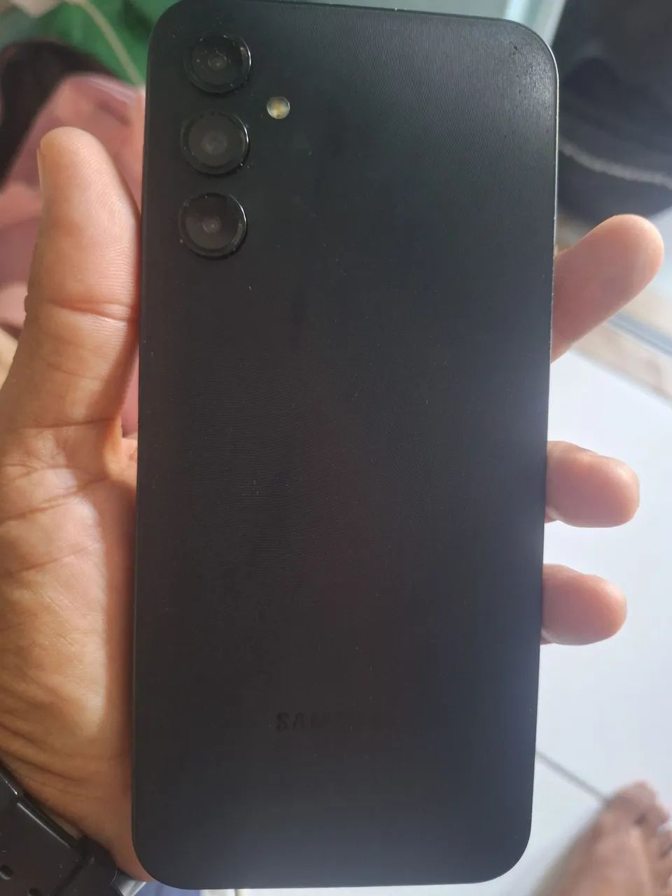 Samsung a 14 5g  $ 550.00 com nota fiscal   pra vender logo todo bom  - Foto 2