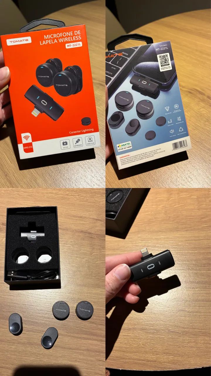 microfone lapela 