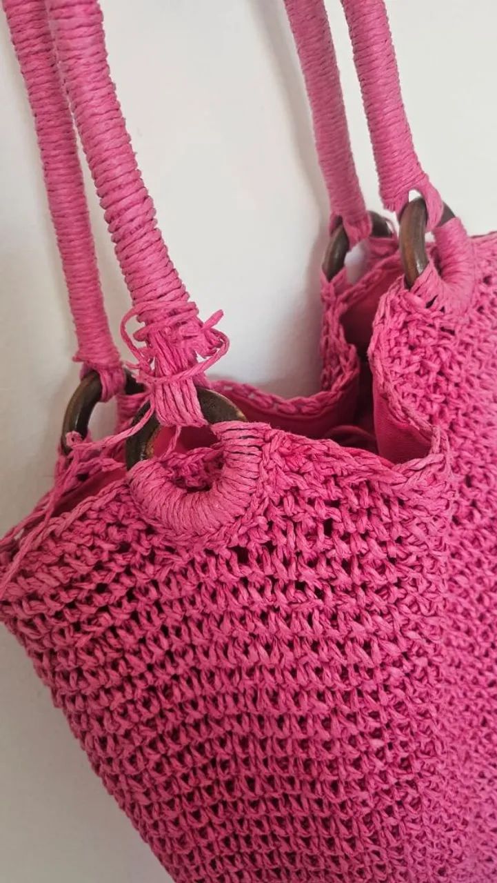 Bolsa rosa - Foto 3
