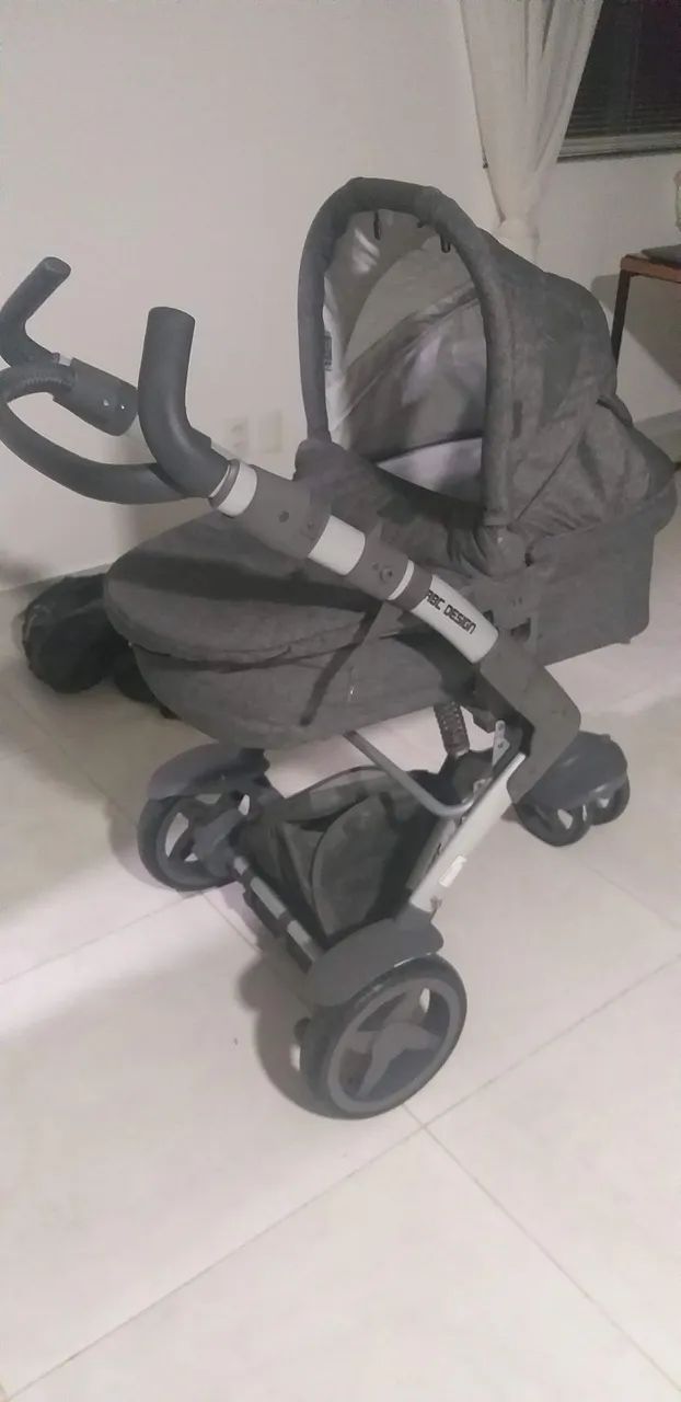 Carrinho de bebê kit 3 em 1 - Foto 3