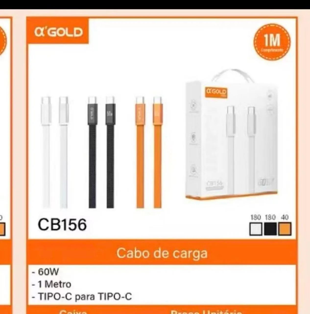 Cabo para celular tipo c, iPhone  - Foto 2