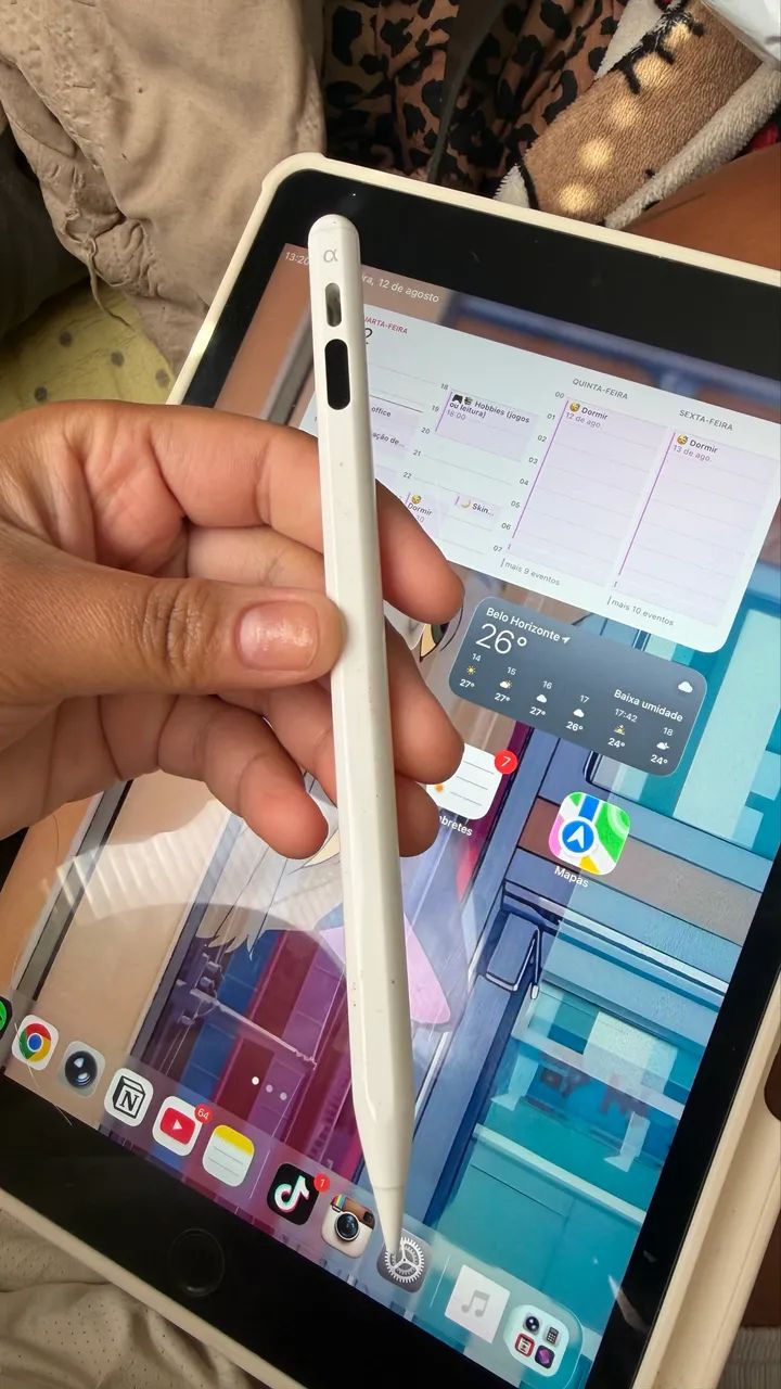 iPad 9 64gb + caneta + capa + teclado (com caixa) - Foto 4