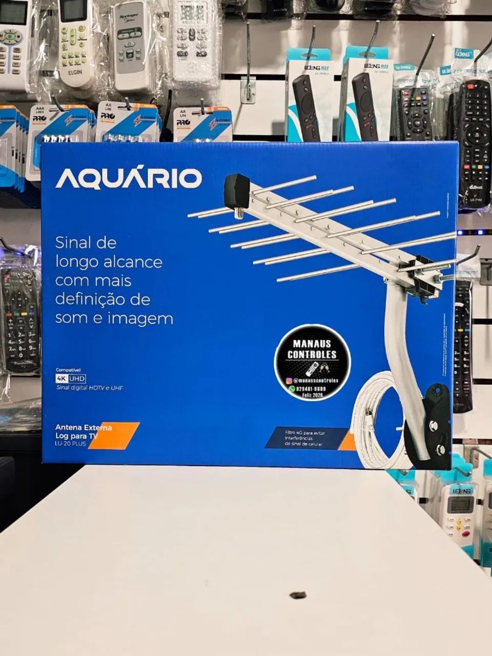 Antena externa para tvs log  - Foto 3