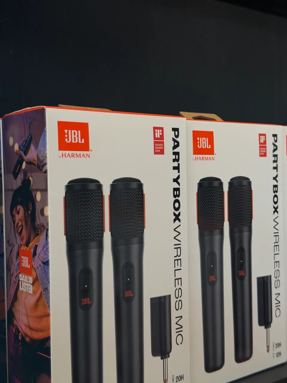 JBL PartyBox Wireless Mic - Microfones Sem Fio
