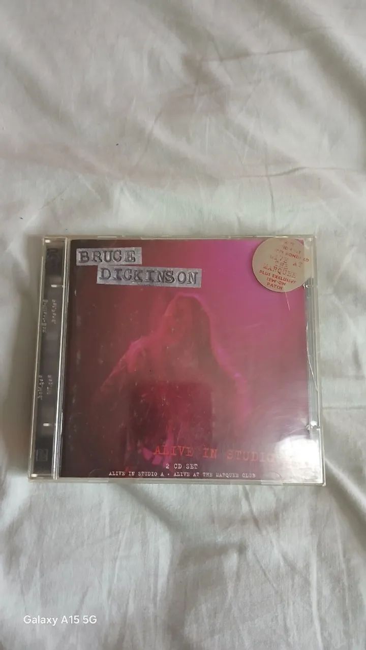 Cd Bruce Dickinson importado Duplo