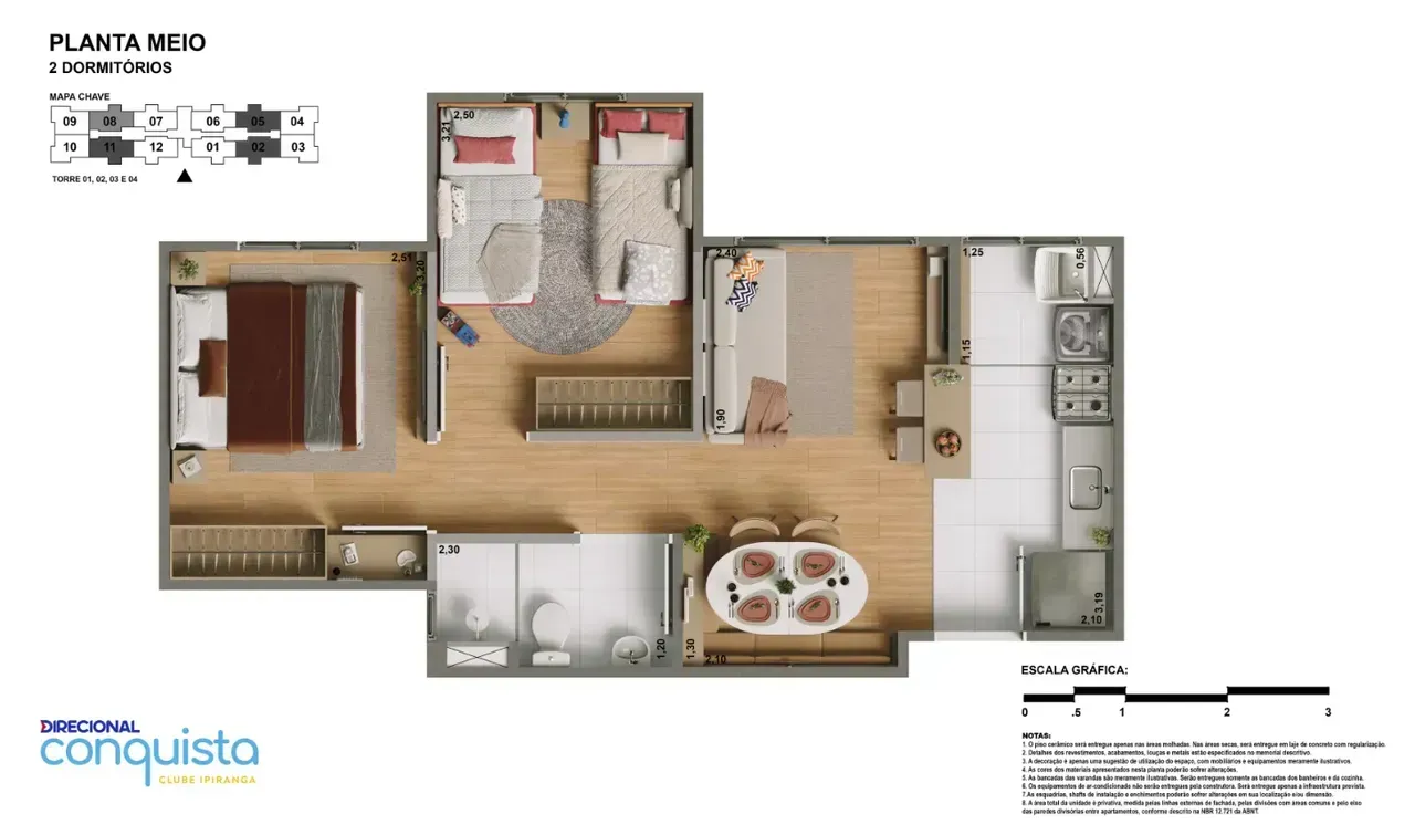 PLANTA 40m²