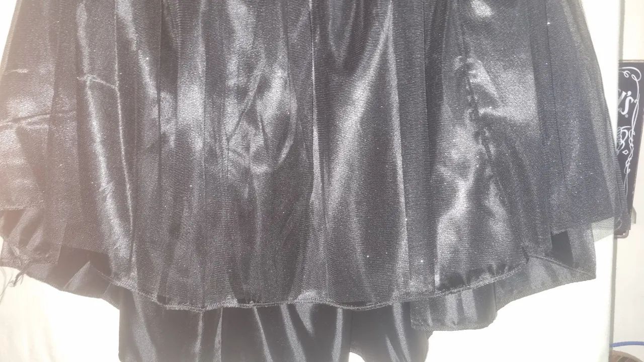 Saia de tule preta plus size  - Foto 5