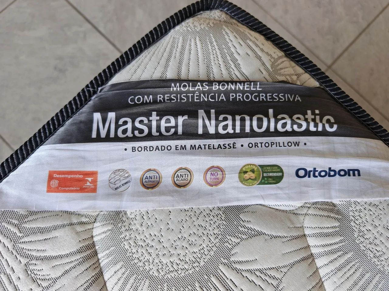 Colchão e Box Solteiro Ortobom Master Nanolastic - Foto 2