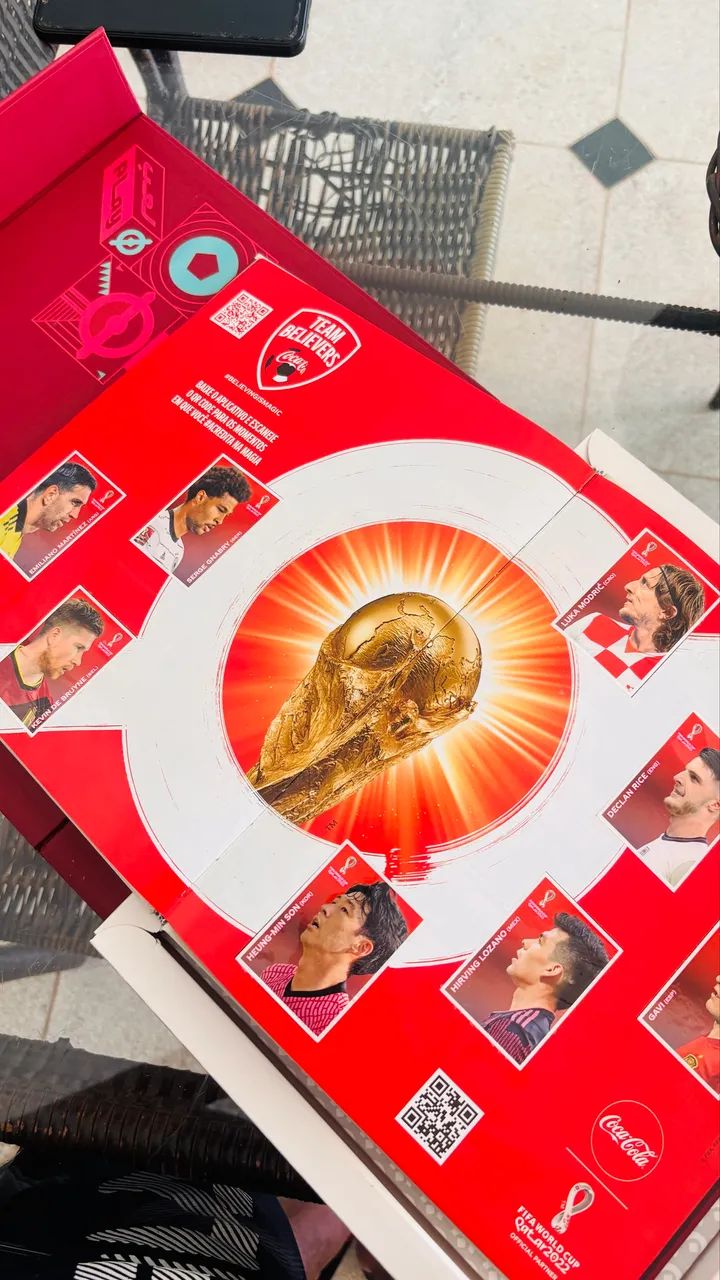 Álbum  Copa Quatar 2022 Completo