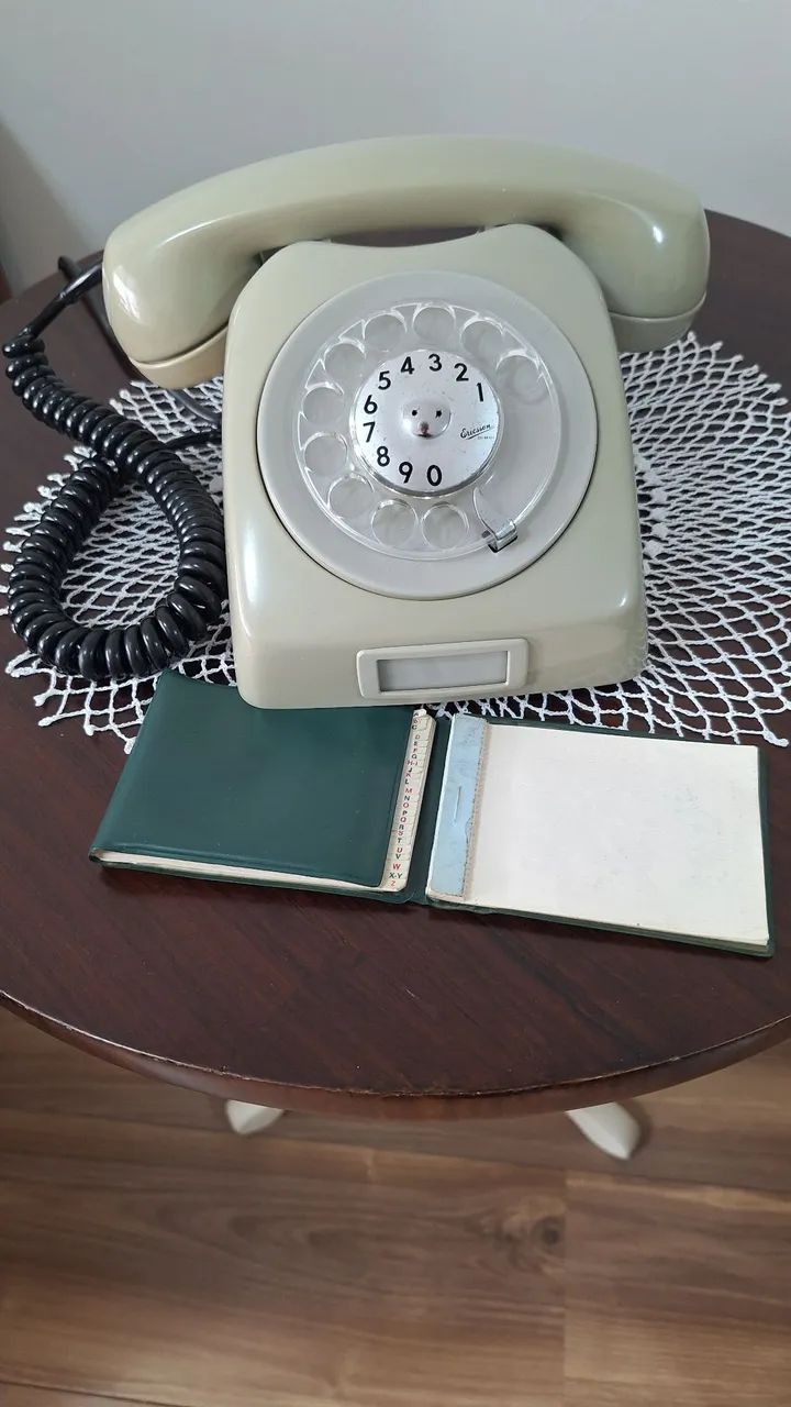 Telefone de disco Ericsson vintage - Foto 6