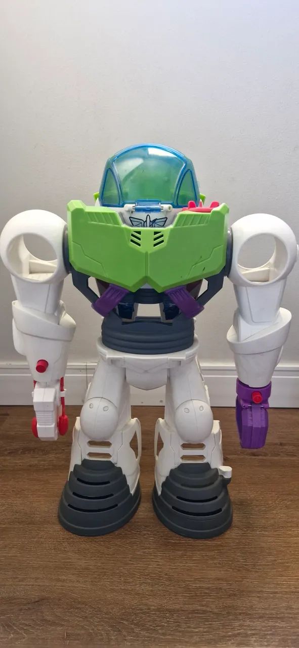 imaginext robô buzz lightyear