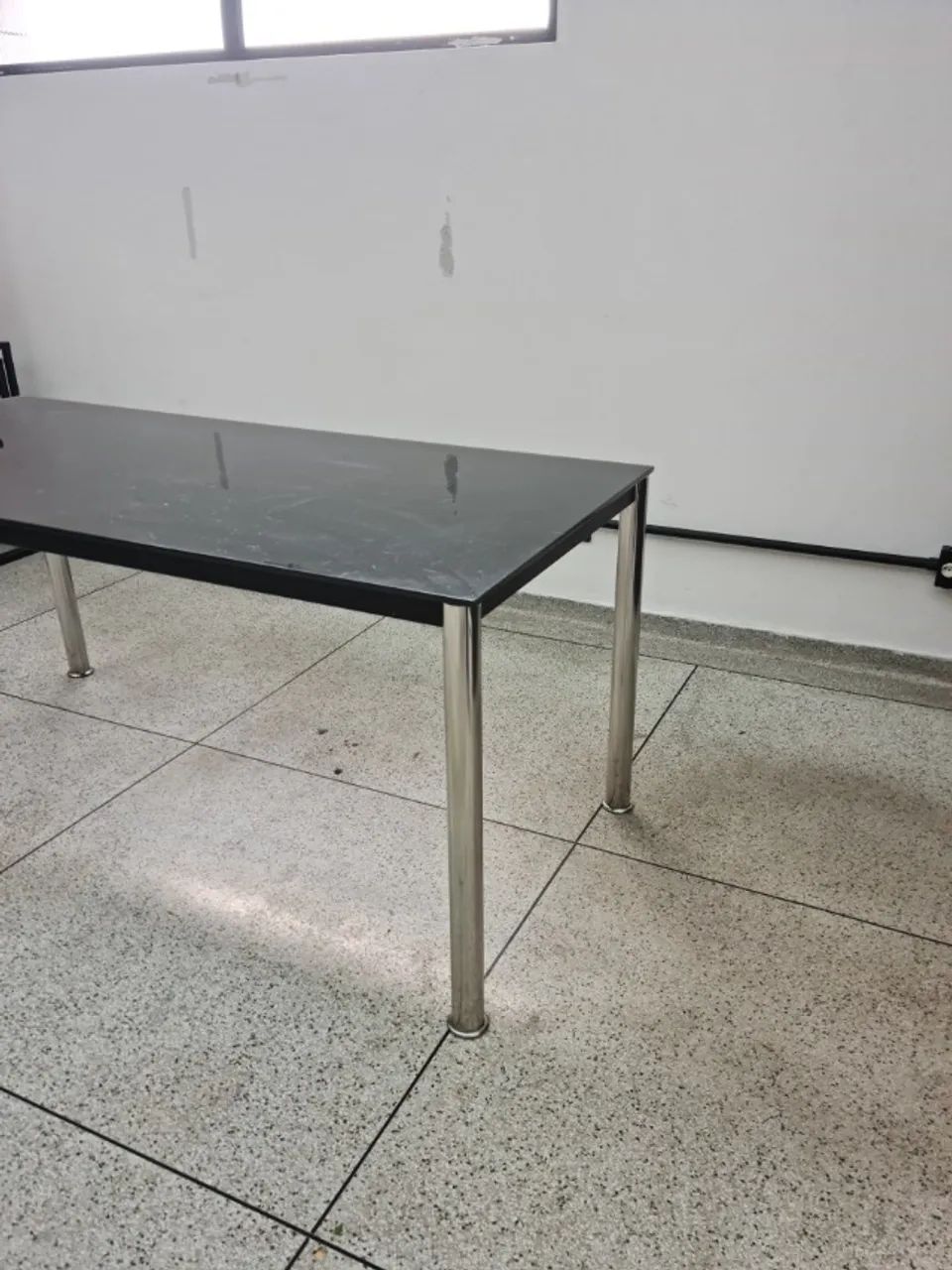 Mesa com tampo em vidro - Foto 3