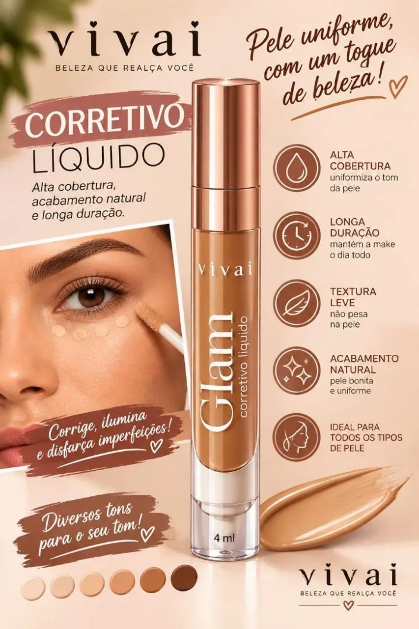 Corretivo facial