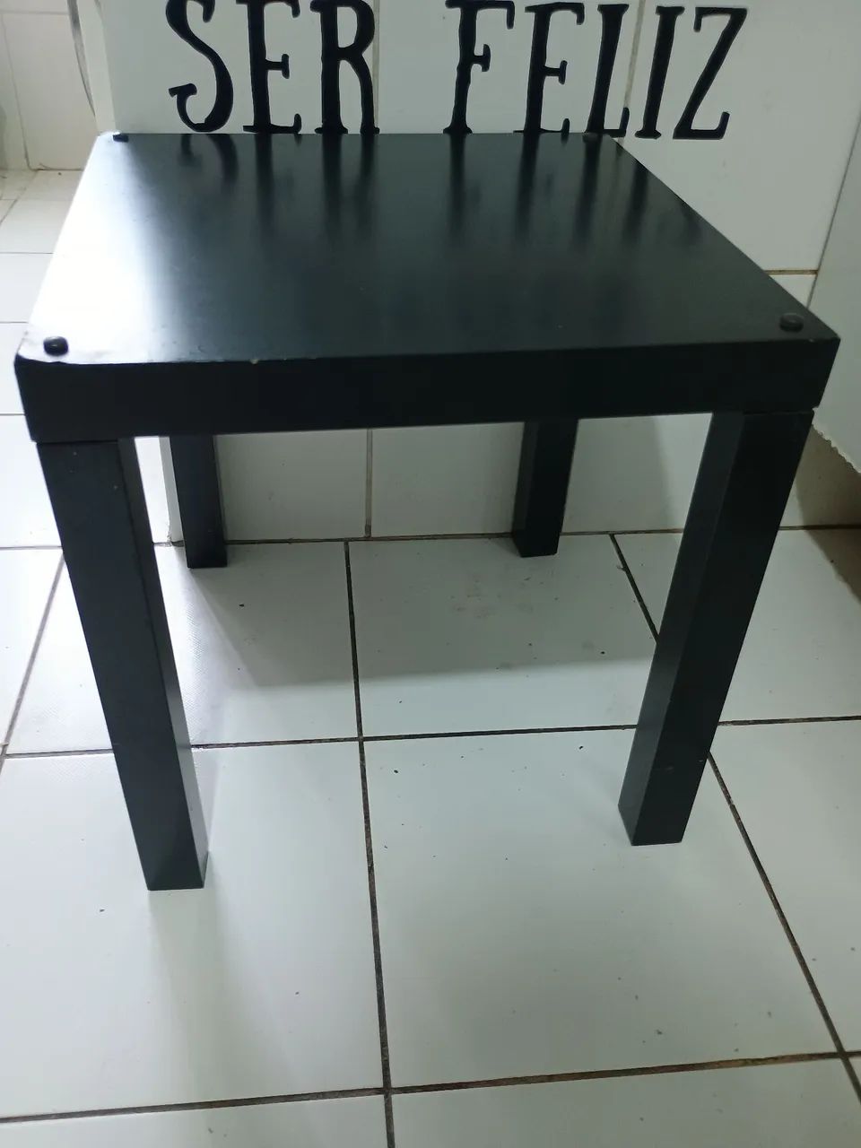 Mesa Etna Quadrada 50Cm Altura e 50Cm Quadrado 