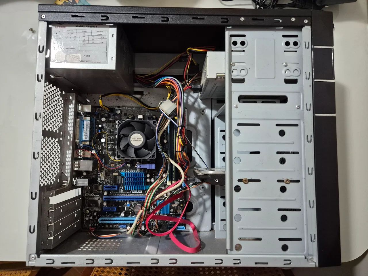 Computador PC AMD FX 6300 - PLACA-MÃE ASUS NOVA- 8GB DDR3 KINGSTON - WIN10 Formatado - Foto 5