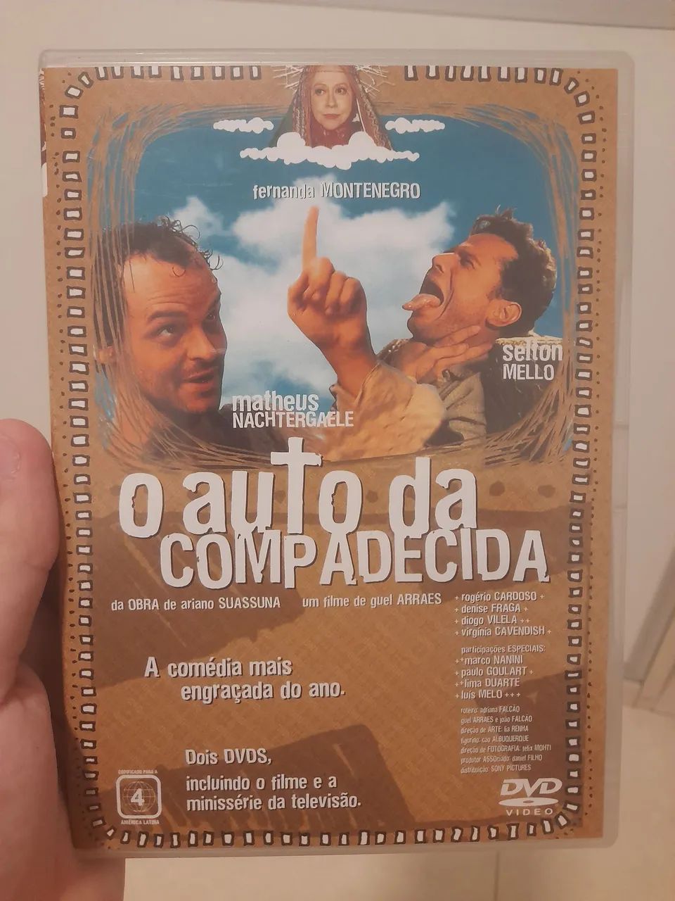 O auto da compadecida filme original (CD duplo) [USADO]