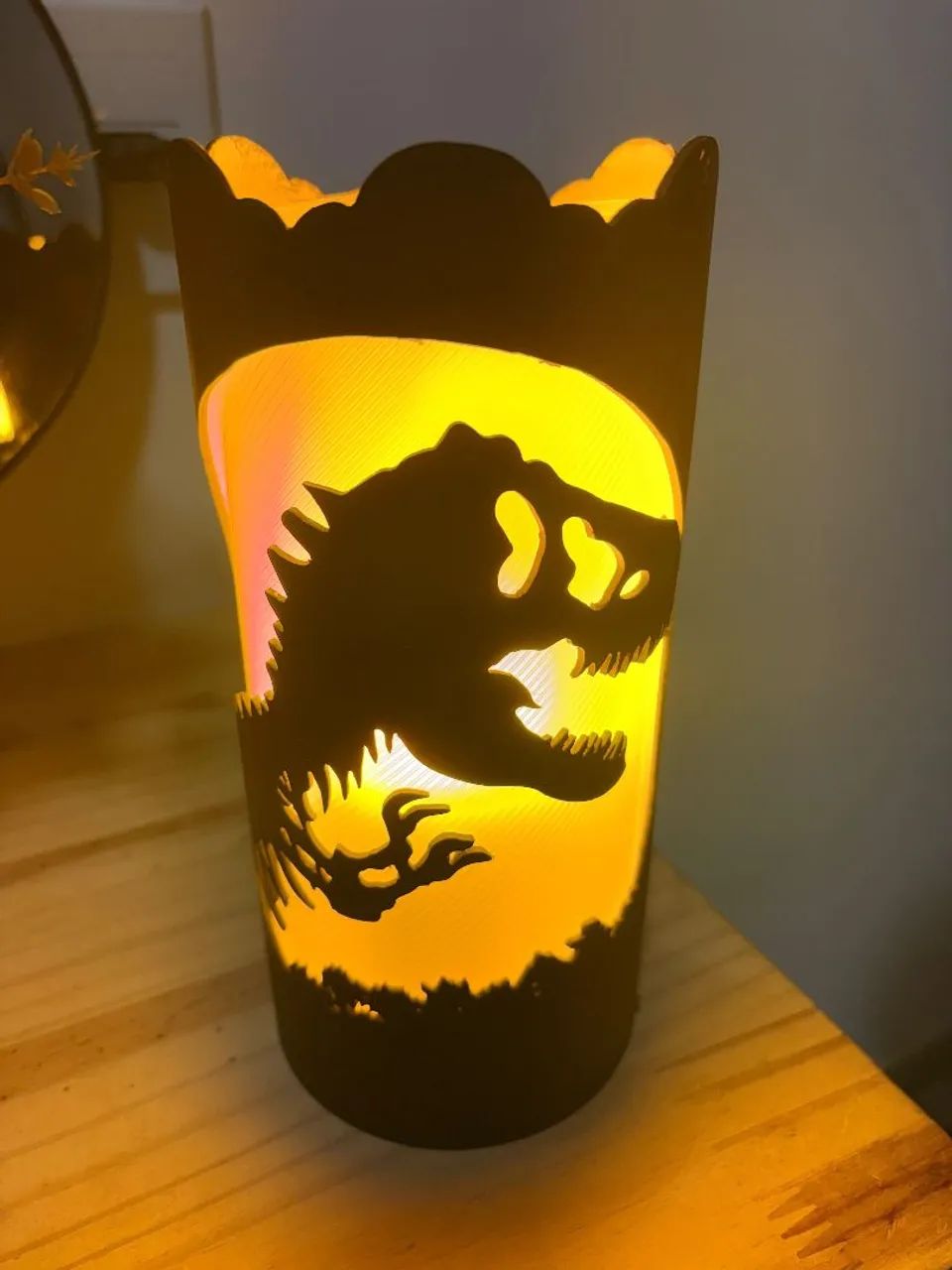 Luminária Do Jurassic Word - Funcionando Perfeitamente  - Foto 2