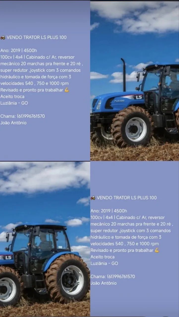 Trator LS 100 plus - Foto 2