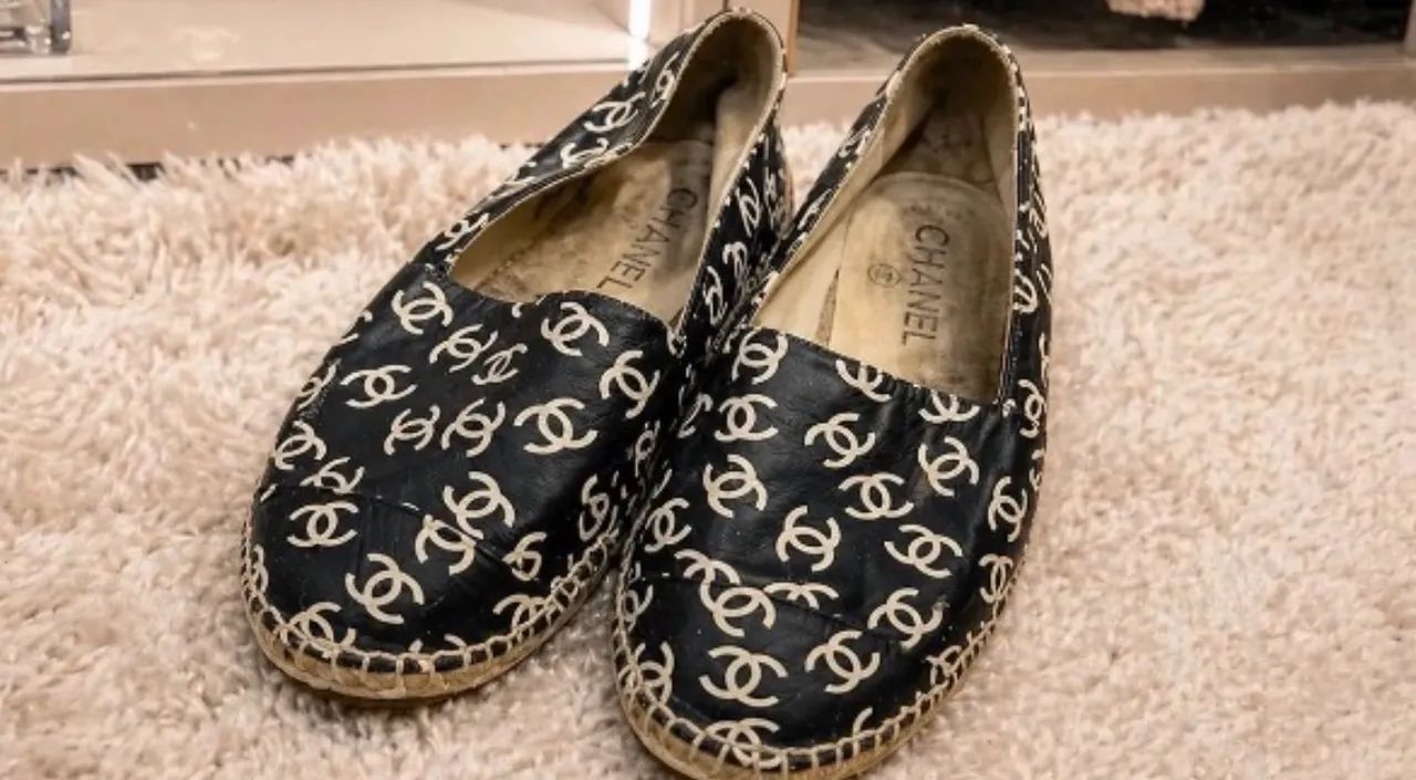 Espadrille de grife Chanel 