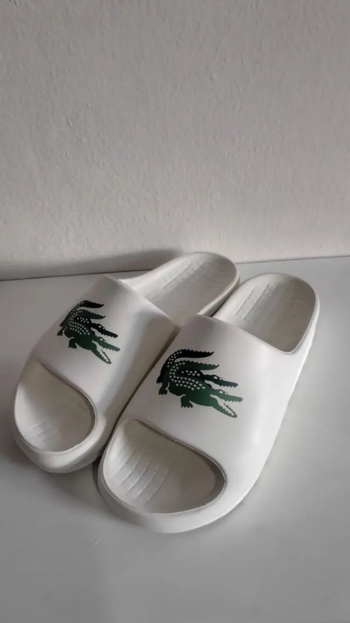 Chinelo Slide Lacoste 