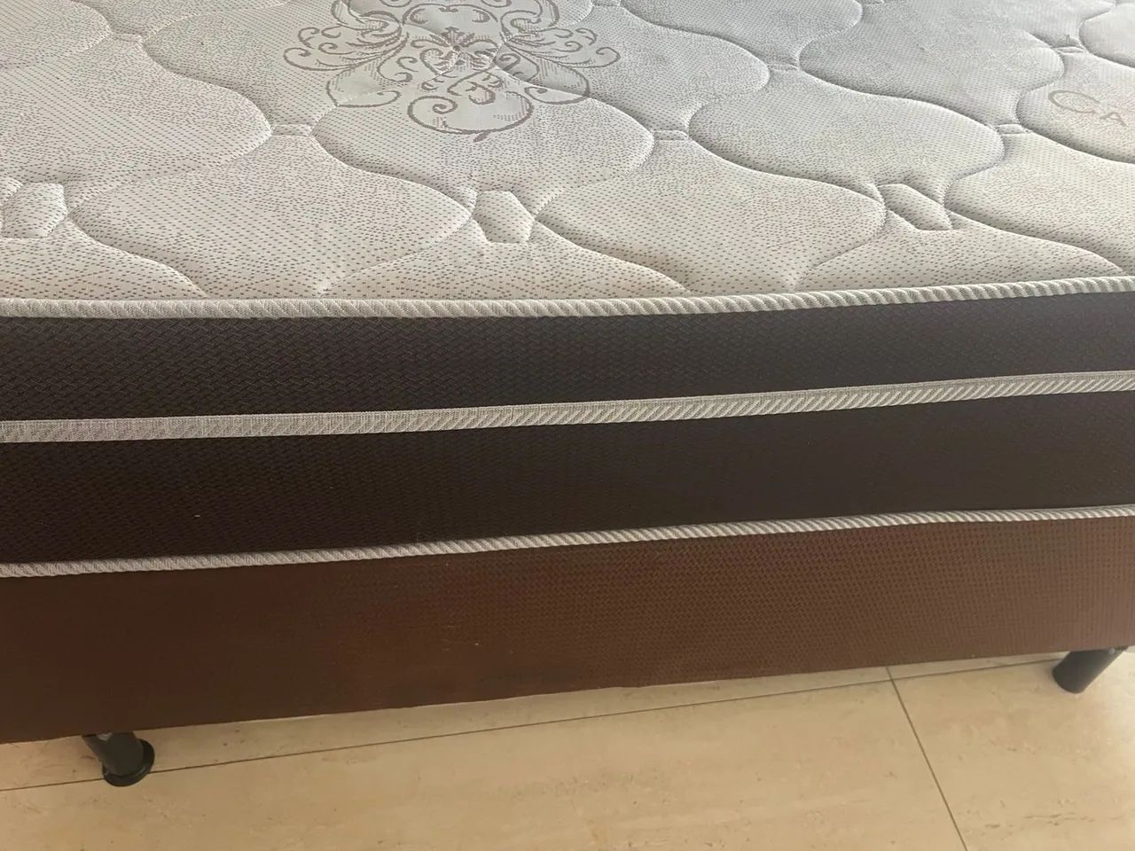 CAMA BOX CASAL MOLAS ENSACADAS _ FAÇO ENTREGA  - Foto 3