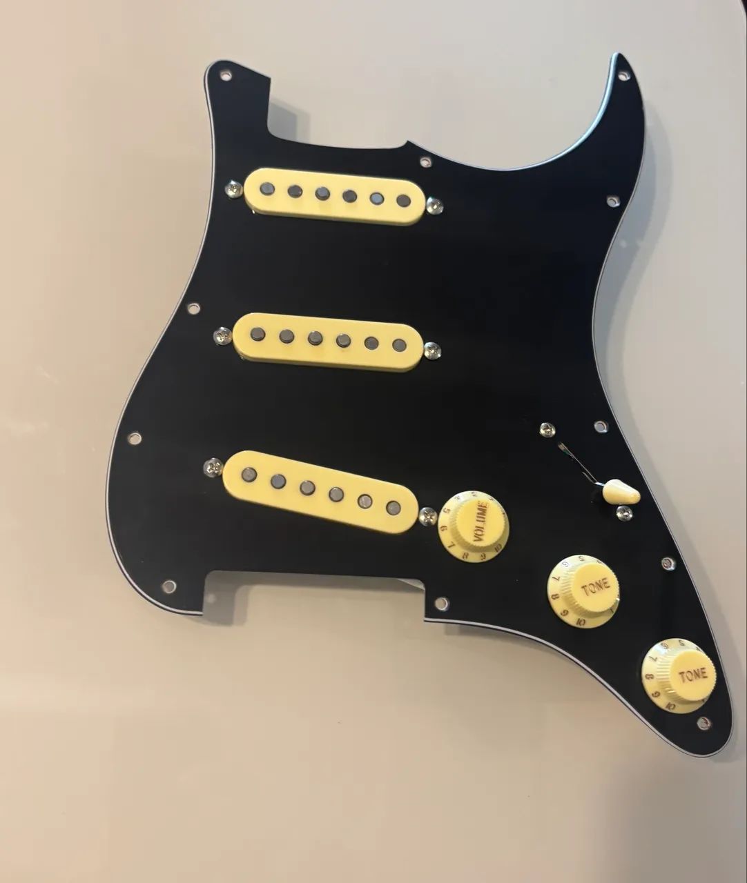Kit elétrica e captação stratocaster 