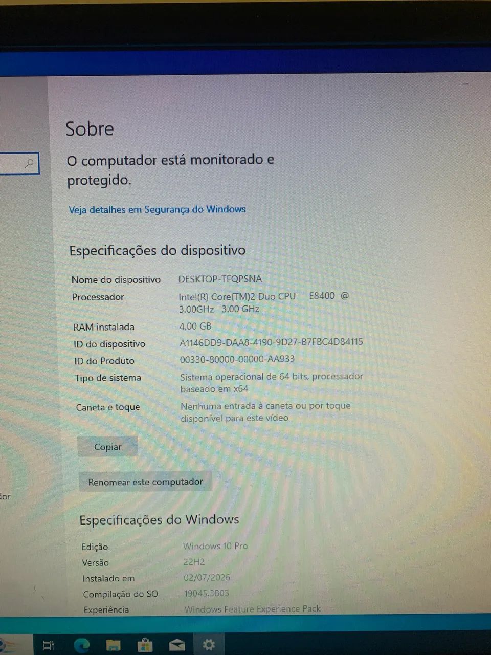 PC Desktop Computador Core 2 Duo 4GB SSD - Foto 3