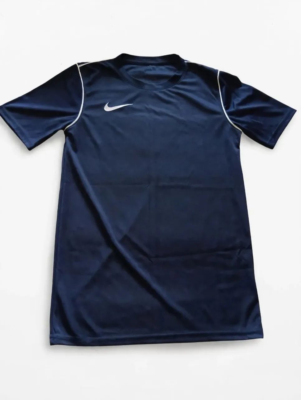 camisa nike dri fit azul marinho 