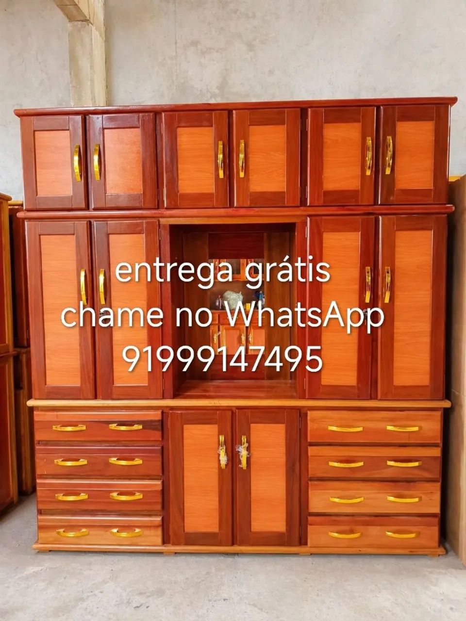 Guarda roupa de casal 6 portas novo