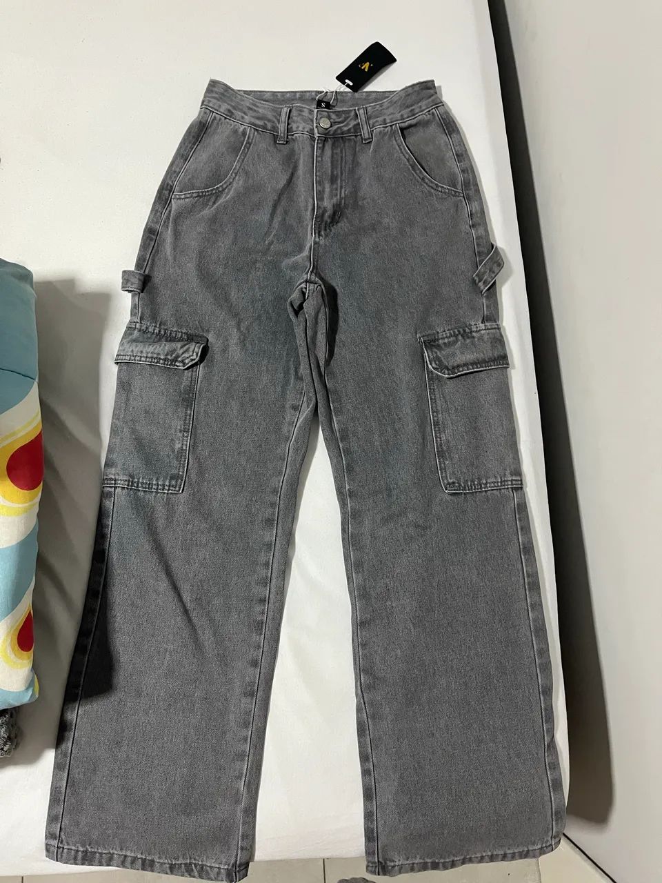 Calça Jeans Cargo/Reta Nova! - Foto 3