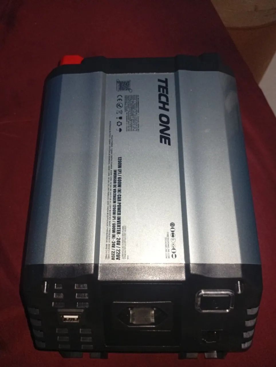 Inversor de 24volts para 220volts tech one - Foto 2